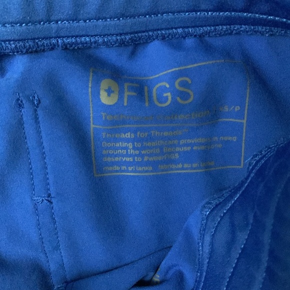 Women's Royal Blue Zamora - Petite Jogger Scrub Pants - XS - Petite / Royal Blue - Picture 2 of 4